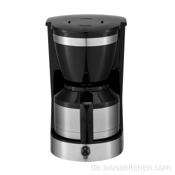 Edelstahl-Thermo-Kaffee-Kaffeemaschine